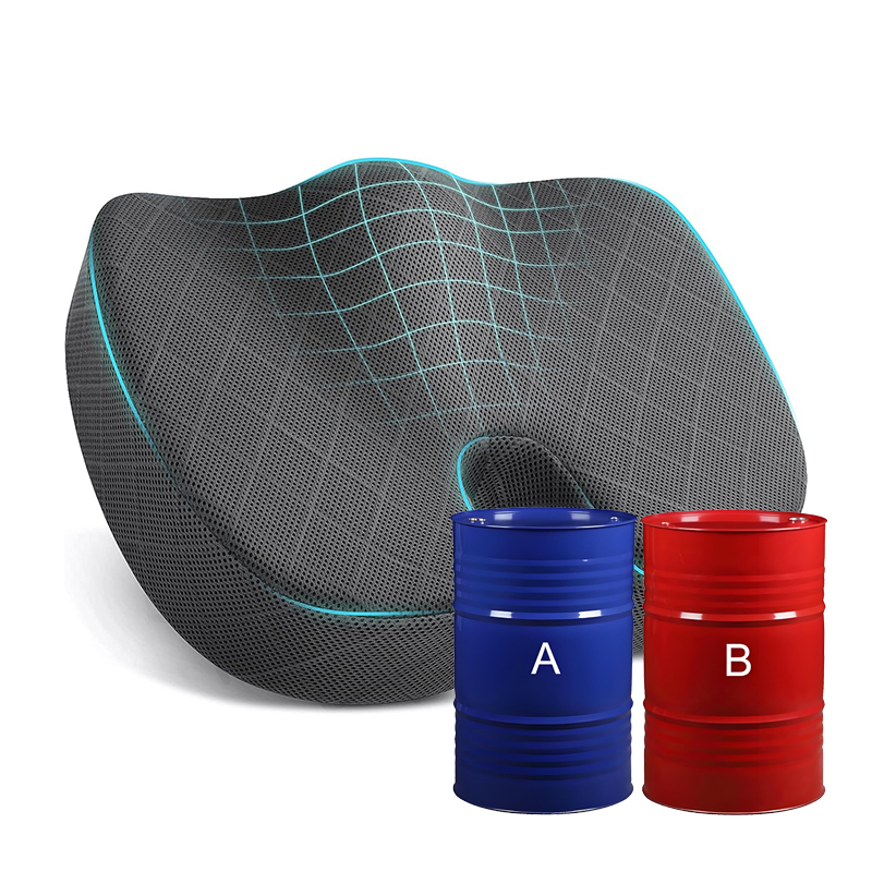 High resilience cushion PU systems