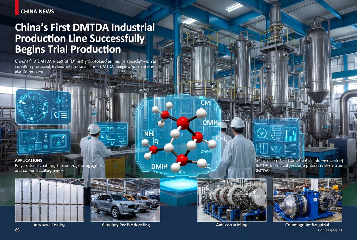 China’s Dimethylthiotoluenediamine (DMTDA) Project Successfully Begins Trial Production