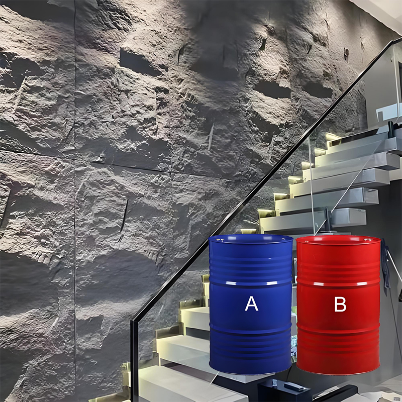 Faux stone panels PU systems