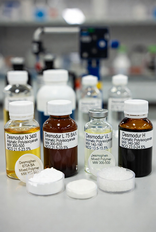 Polyisocyanate Mixtures and Mixed Polymers