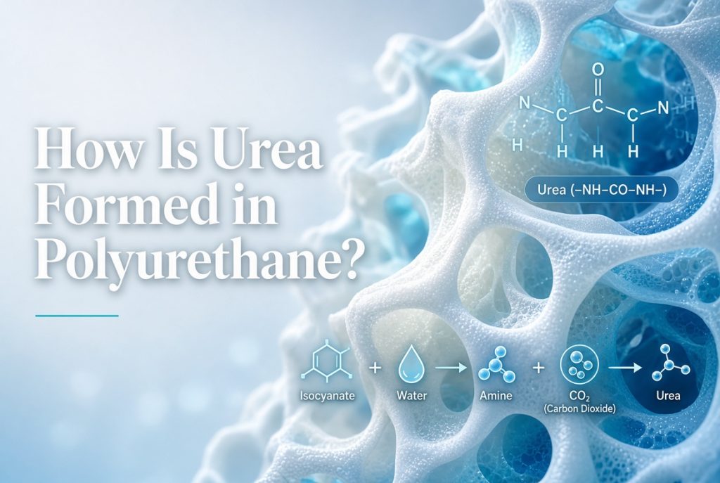 How Is Urea Formed in Polyurethane?